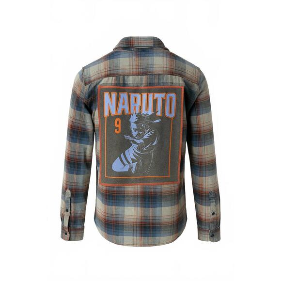 Eddie Bauer Other - April 25th Flannels – Naruto Shadow Clone Upcycled Plaid Flannel | Eddie Bauer